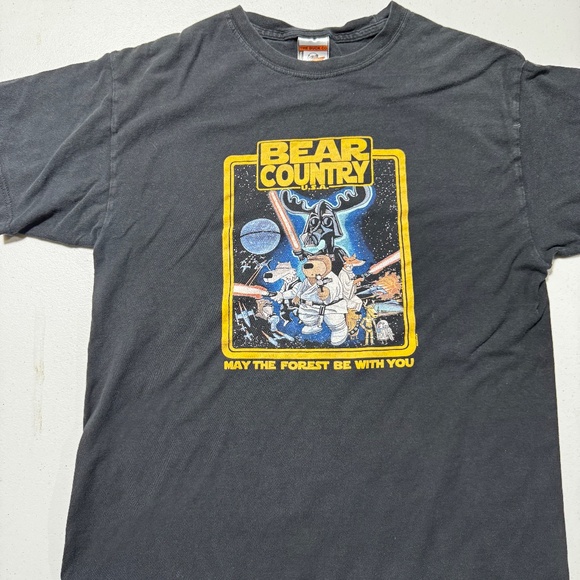 Bear Country "May the Forest be with you" Graphic Tee - Picture 1 of 5